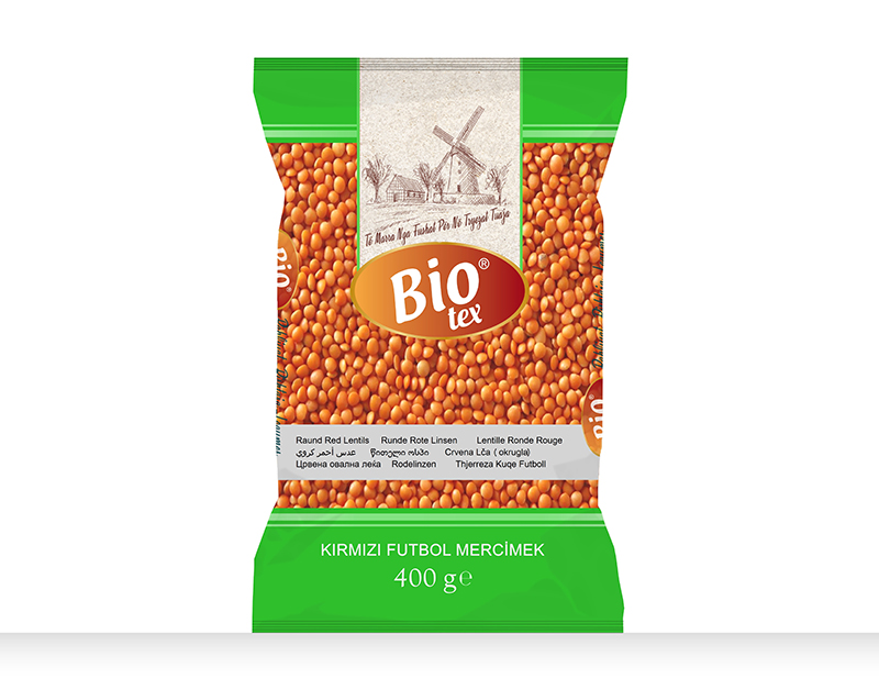 KIRMIZI FUTBOL MERC�MEK-400 GR-Mercimekler